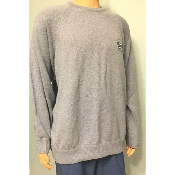 Mens Blue Lyle & Scott Simpsons Golf Shop Carnoustie Pullover Crew Sweater 2XL - Picture 2 of 12
